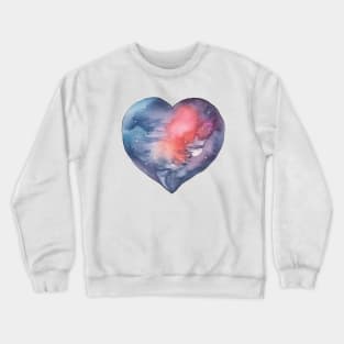 Rainbow Heart Shape #8 Crewneck Sweatshirt